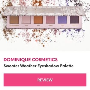 Dominique cosmetics eyeshadow palette